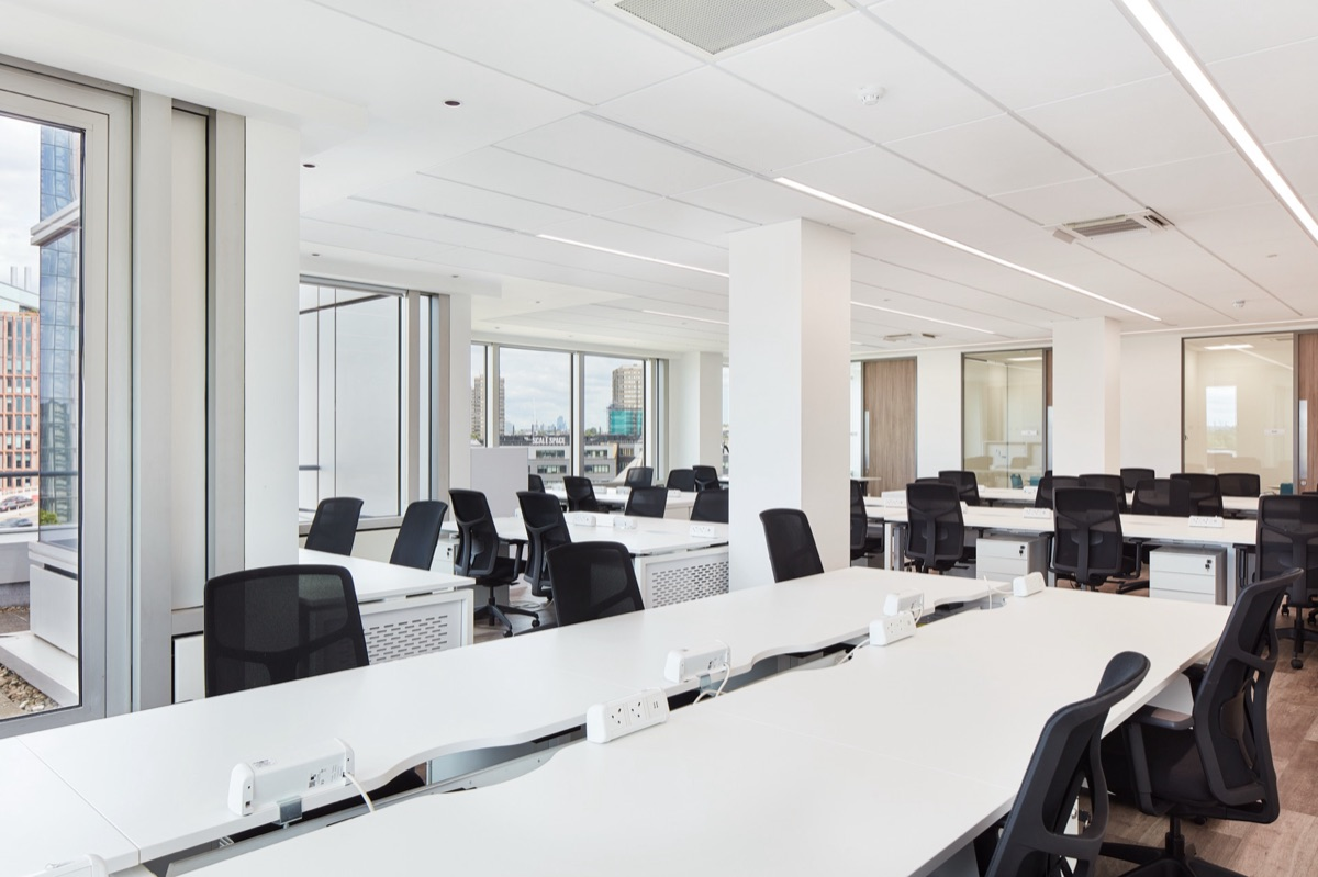 Workspace at WestWorks Labs